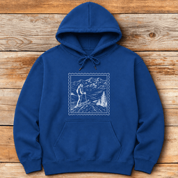 The Postcard Hoodie Gift For Skier