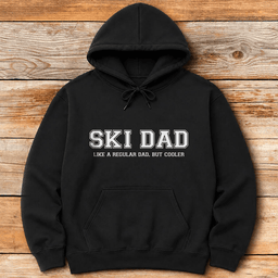Ski Dad Hoodie Gift For Dad