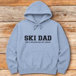 Ski Dad Hoodie Gift For Dad
