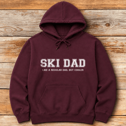 Ski Dad Hoodie Gift For Dad