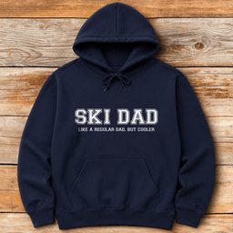 Ski Dad Hoodie Gift For Dad