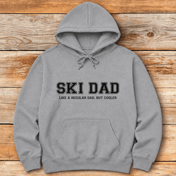 Ski Dad Hoodie Gift For Dad