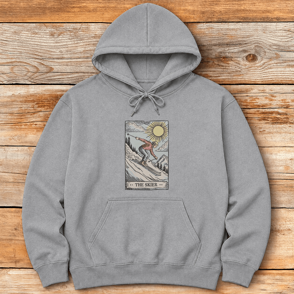 The Skier Hoodie Gift For Skier