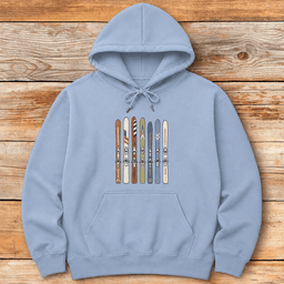 Ski Quiver Hoodie Gift For Skier