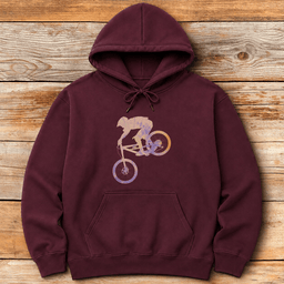 Tie Dye Bike Drop Hoodie Gift For Skier