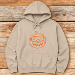 Trick Or Treat Hoodie Gift For Skier