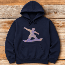 Tiedye Snowboarder Hoodie Gift For Snowboarder