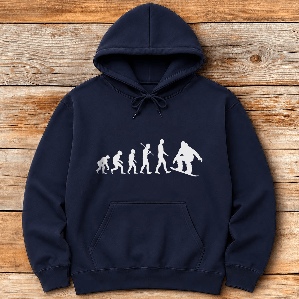 Snowboard Evolution Hoodie Gift For Snowboarder