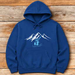 Two Tone Ripper Hoodie Gift For Skier