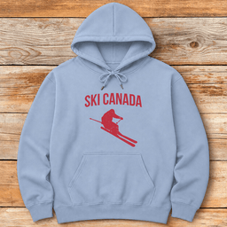 Ski Canada Hoodie Gift For Skier