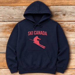 Ski Canada Hoodie Gift For Skier