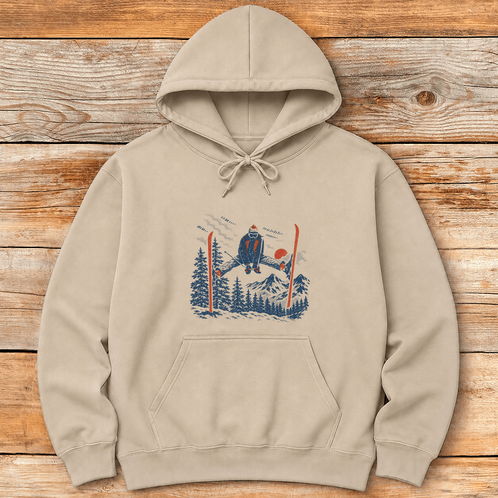 Kosak King Hoodie Gift For Skier