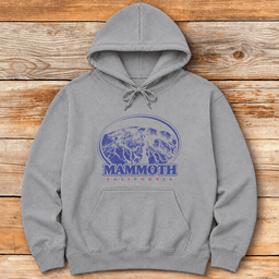 Mammoth Hoodie Gift For Skier