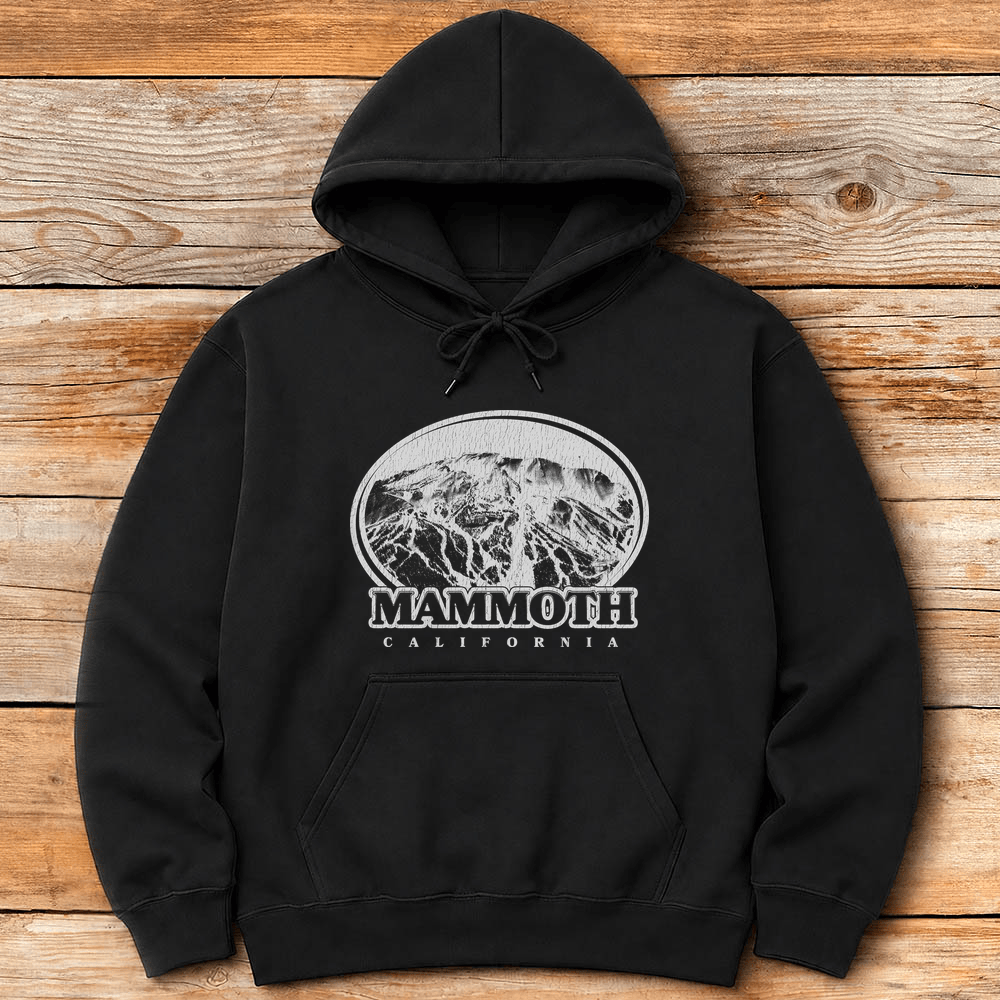 Mammoth Hoodie Gift For Skier