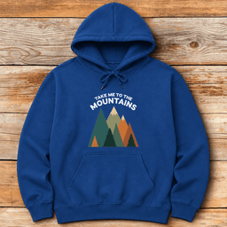 Take Me To The Mountains Hoodie Gift For Skier