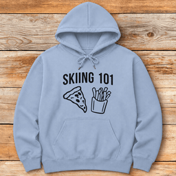 Skiing 101 Hoodie Gift For Skier