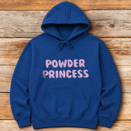 Powder Princess Hoodie Gift For Skier