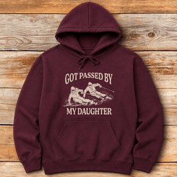 Passed By Daughter Grit Hoodie Gift For Skier