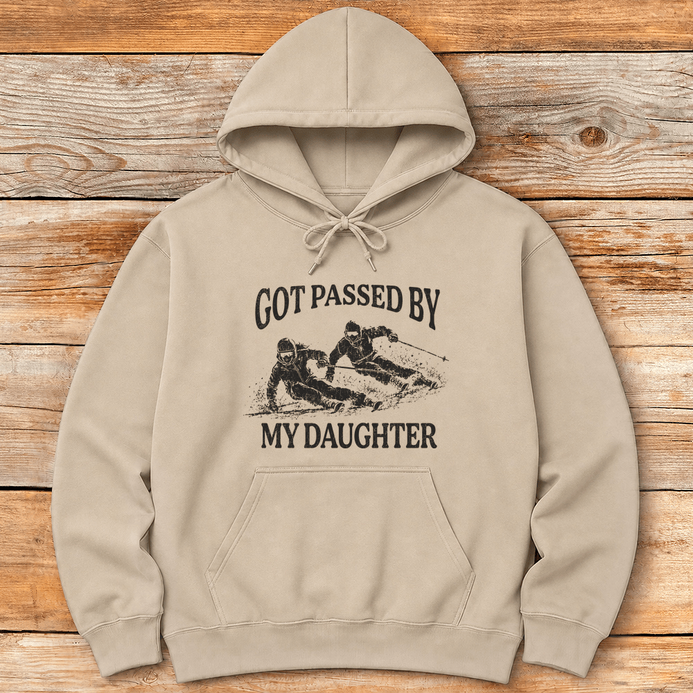 Passed By Daughter Grit Hoodie Gift For Skier