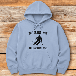 Old Ski Memories Hoodie Gift For Skier