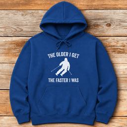 Old Ski Memories Hoodie Gift For Skier