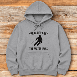 Old Ski Memories Hoodie Gift For Skier