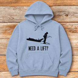 Need A Lift Patrol Hoodie Gift For Skier