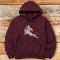 Rasterized Ripper Hoodie Gift For Skier