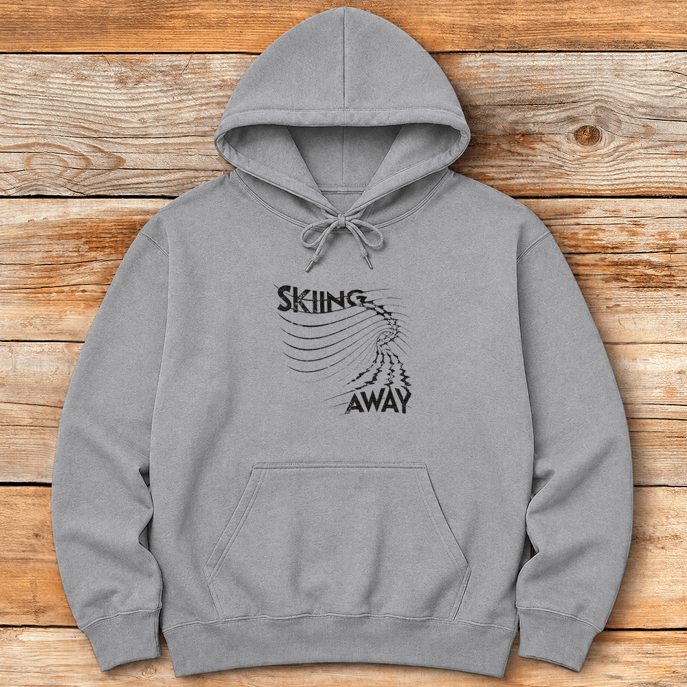 Skiing Away Hoodie Gift For Skier