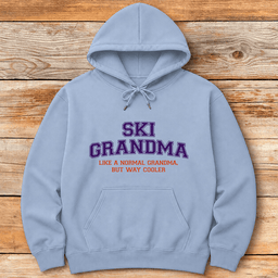 Ski Grandma Hoodie Gift For Grandma