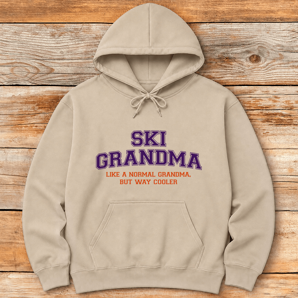 Ski Grandma Hoodie Gift For Grandma