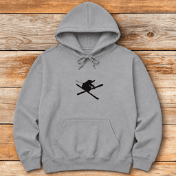 Simple Send Hoodie Gift For Skier