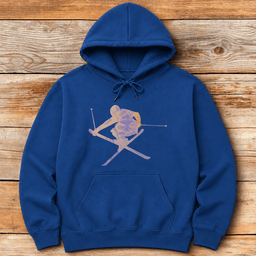 Tiedye Freeskier Hoodie Gift For Skier