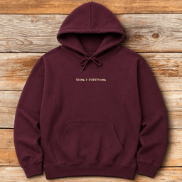 Skiing Over Everything Hoodie Gift For Skier