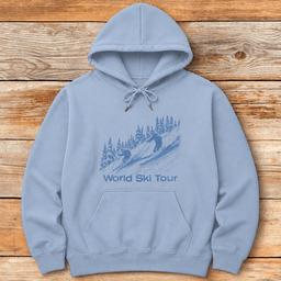 Vintage World Ski Tour Hoodie Gift For Skier