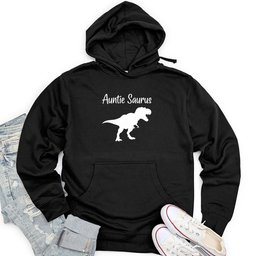 Auntie Saurus Unisex Midweight Hoodie