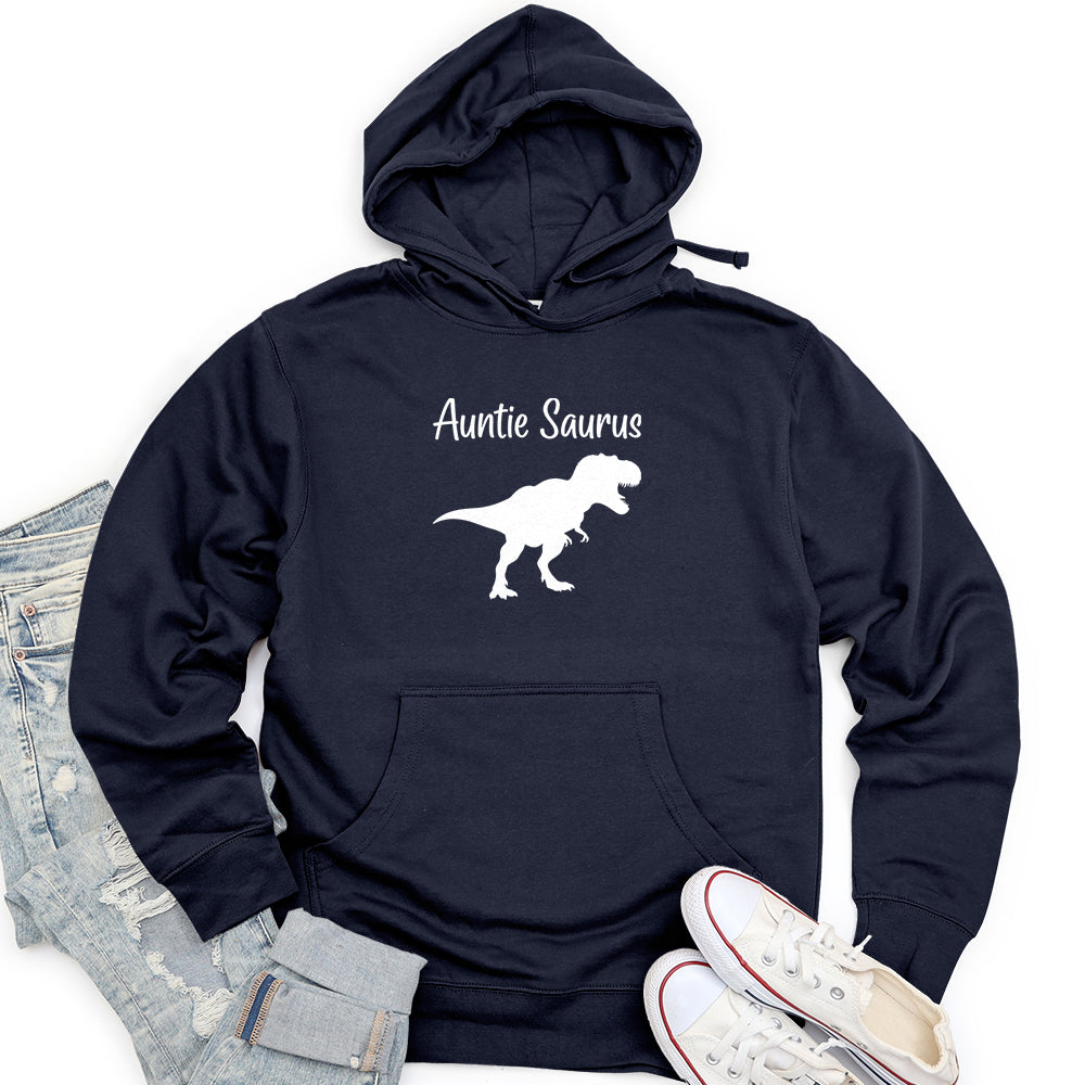 Auntie Saurus Unisex Midweight Hoodie