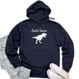 Auntie Saurus Unisex Midweight Hoodie