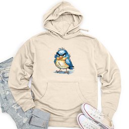 Angry Bird Unisex Midweight Hoodie