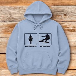 Snowboard Daughters Hoodie Gift For Snowboarder