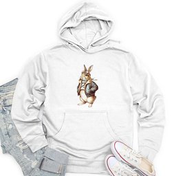 Aviator Rabbit Unisex Midweight Hoodie
