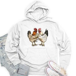 Chickens Cheers Unisex Midweight Hoodie
