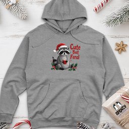 Cute But Feral Unisex Midweight Hoodie