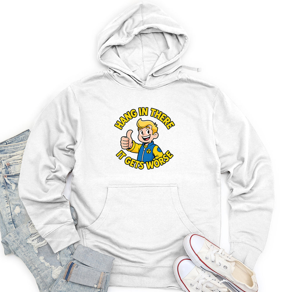 Hang In There Unisex Midweight Hoodie