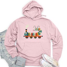 Caterpillar Locomotive Adventure Unisex Midweight Hoodie