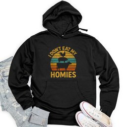 I Don't Eat My Homies Unisex Midweight Hoodie