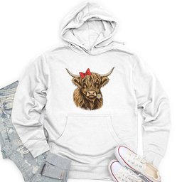 Fluffy Highlander Unisex Midweight Hoodie