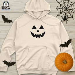 Halloween Pumpkin Shirt Unisex Midweight Hoodie