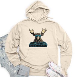 Dj Moose Unisex Midweight Hoodie