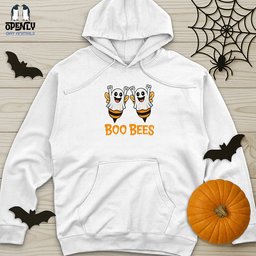 Boo Bees Unisex Midweight Hoodie